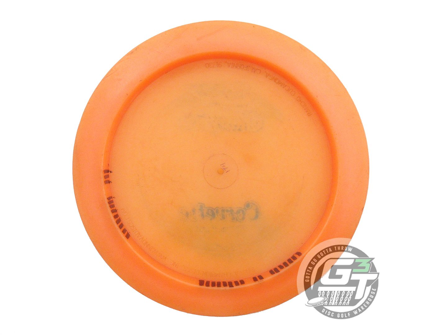USED Innova Champion Corvette 174g Peach Wiped Stamp Distance Driver Golf Disc