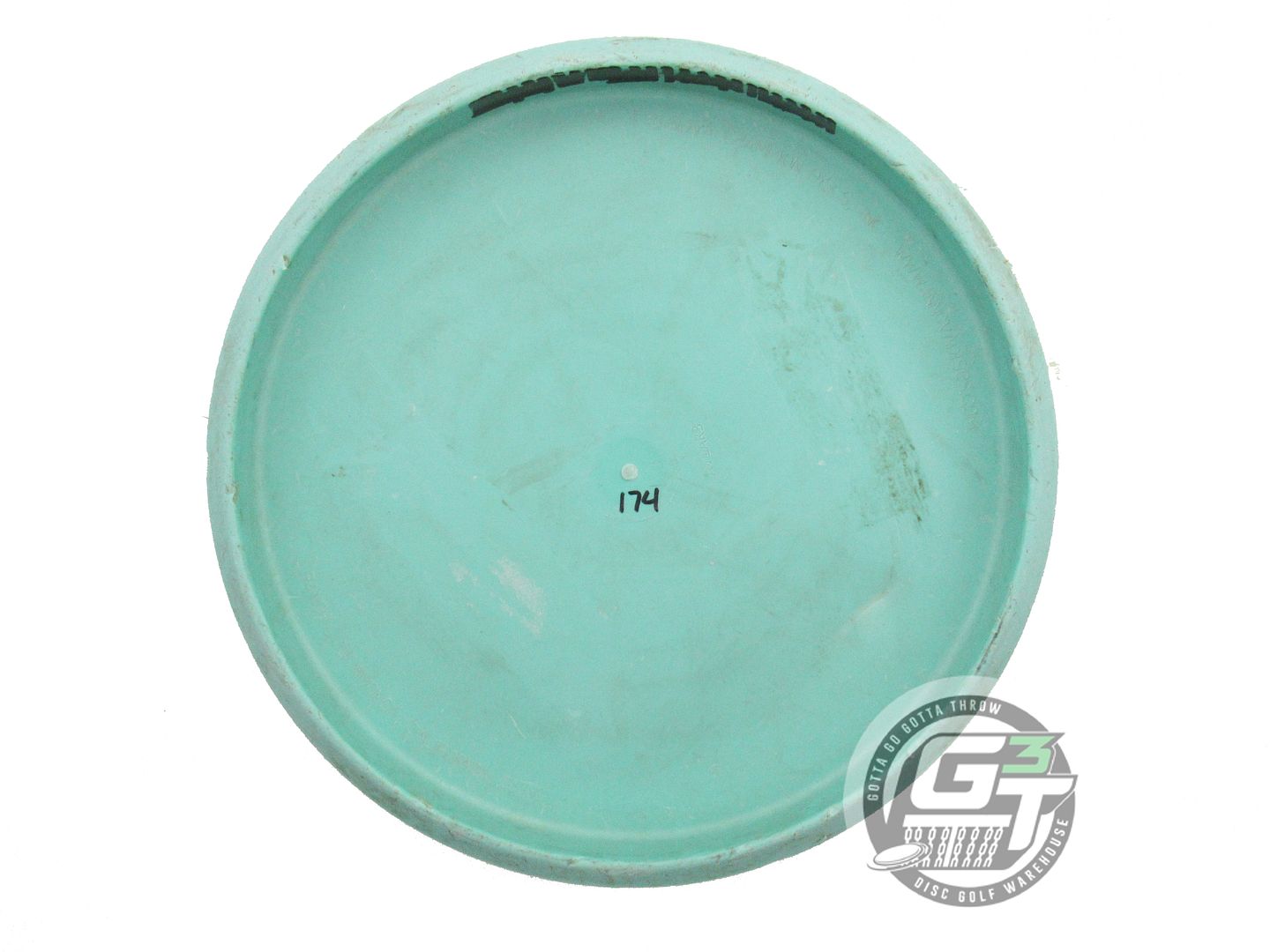 USED Innova XT Aviar3 174g Seafoam Black Stamp Putter Golf Disc