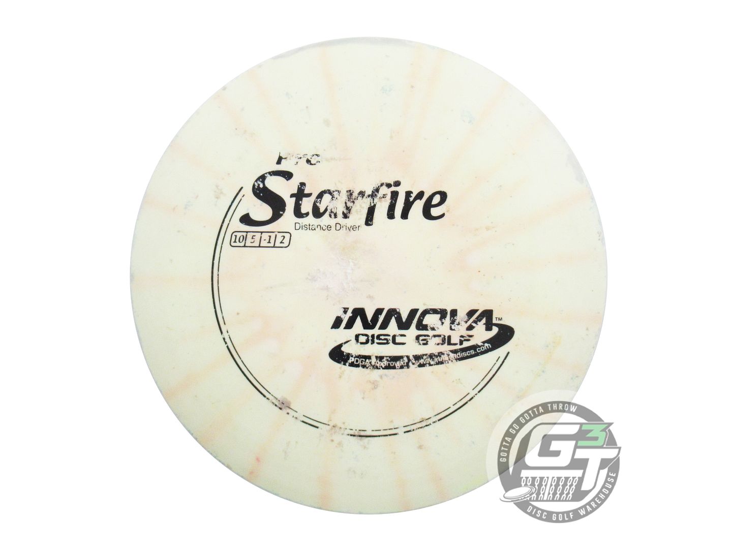 USED Innova Pro Starfire 171g White Black Stamp Distance Driver Golf Disc