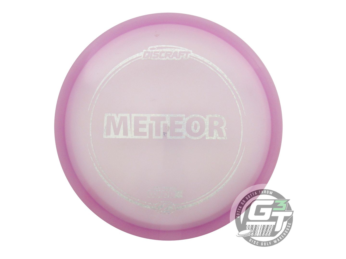 USED Discraft Z Meteor 175g Lilac Silver Star Foil Midrange Golf Disc