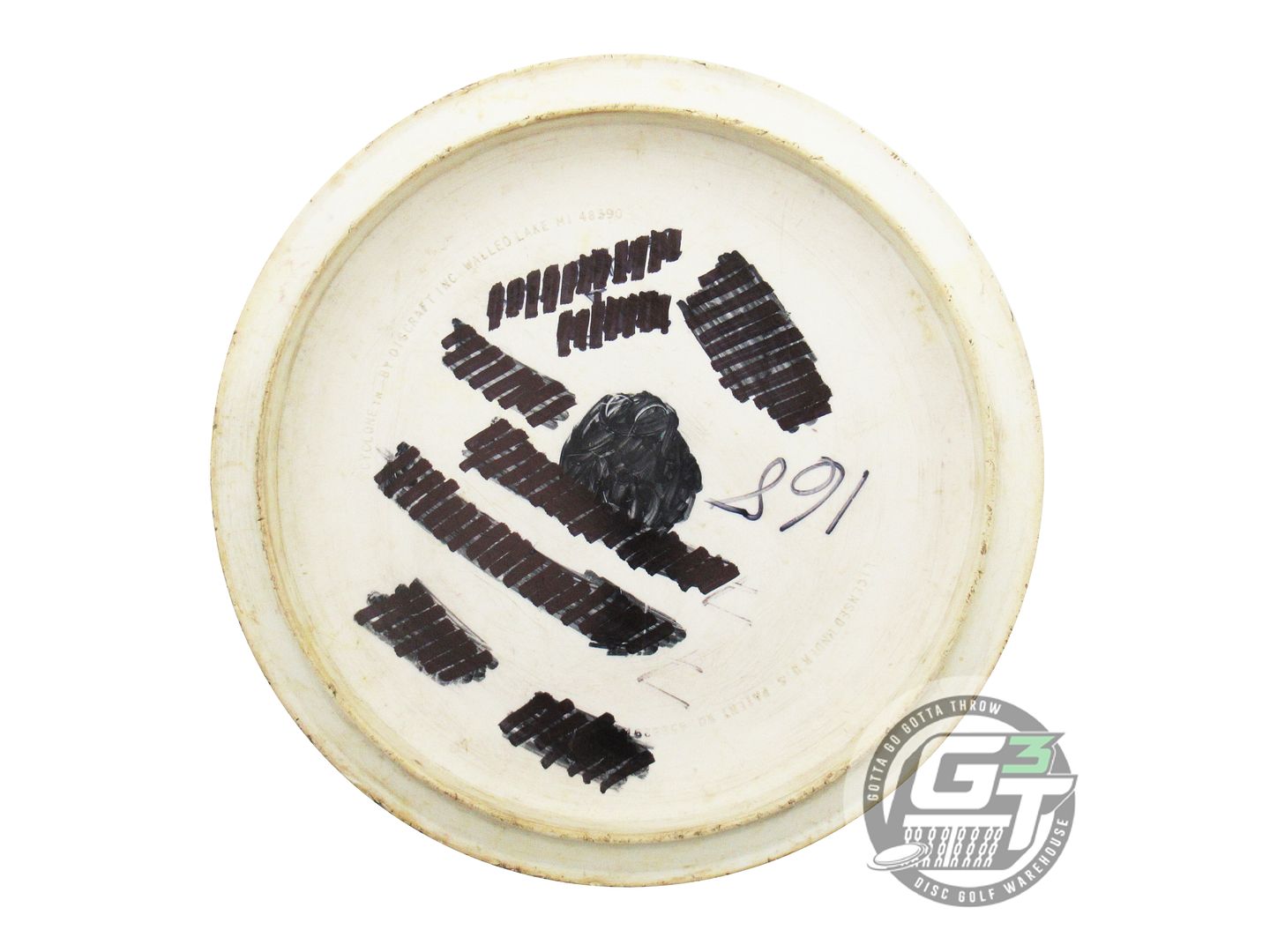 USED Discraft Elite X X-Clone 168g White Rainbow Foil OOP Fairway Driver Disc