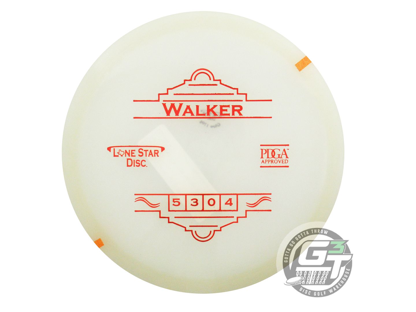 Lone Star Glow Walker Midrange Golf Disc (Individually Listed)