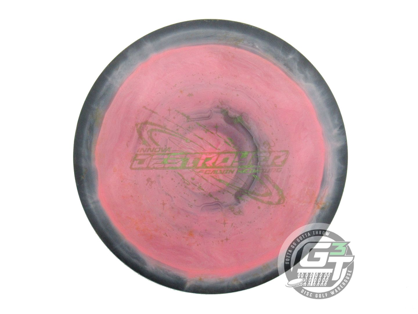 USED Innova [HEIMBURG] Halo Star Destroyer 174g Black-Pink Driver Golf Disc