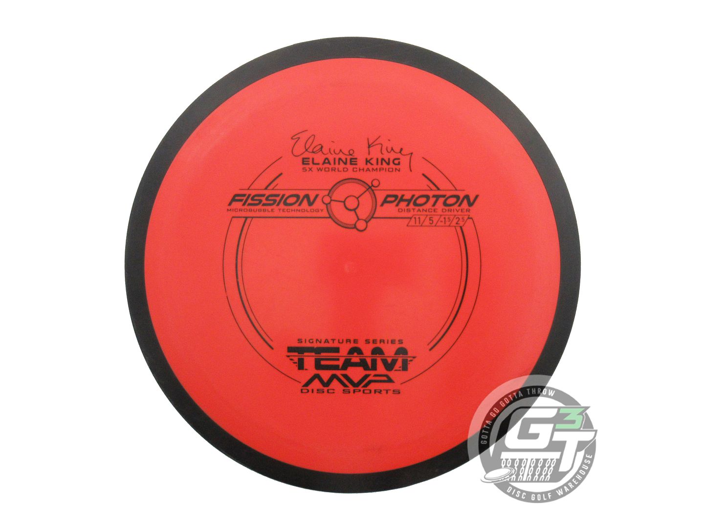 USED MVP Disc Sports [KING] Fission Photon 165g Red Driver Golf Disc