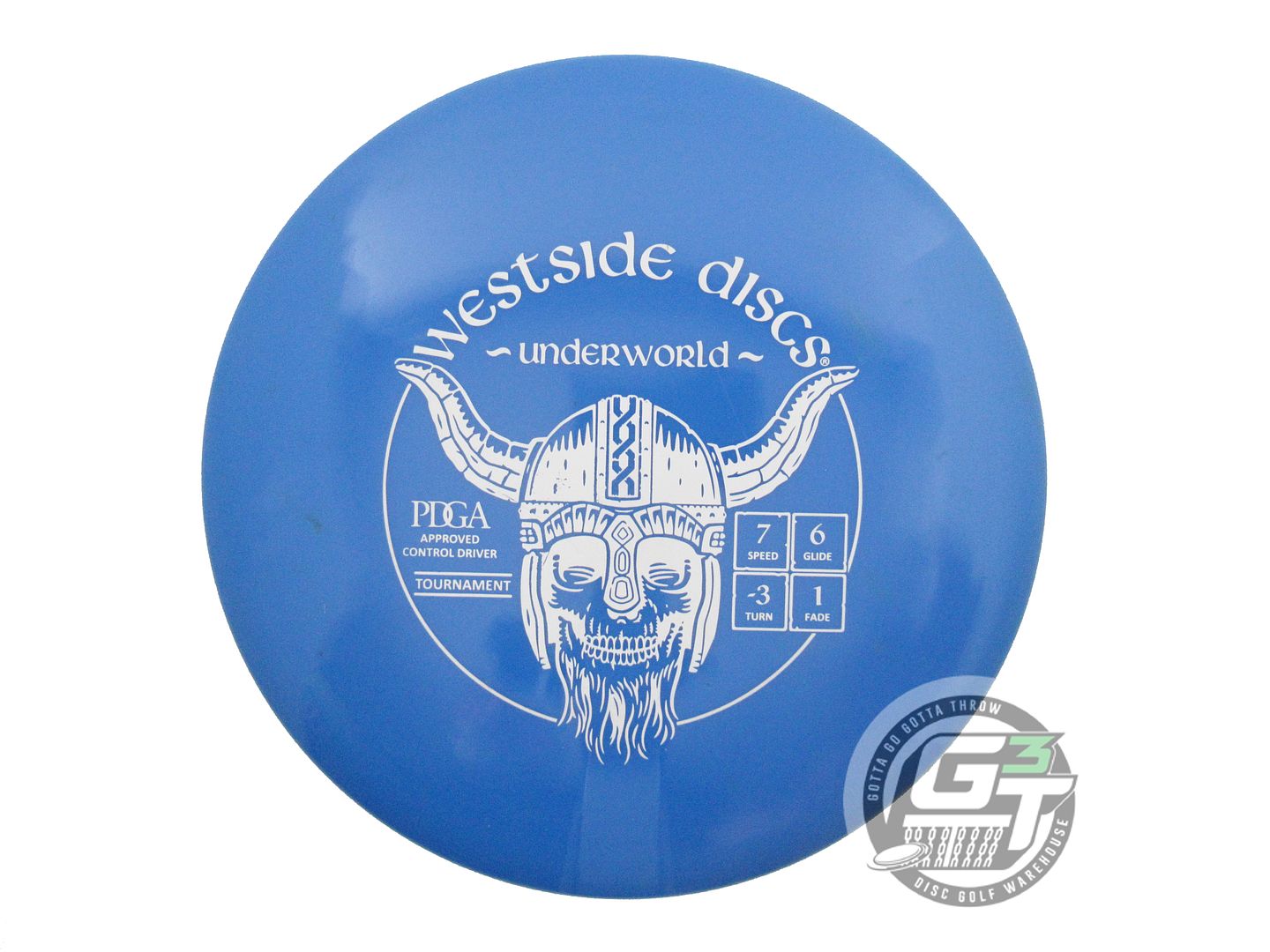 USED Westside Discs Tournament Underworld 173g Blue White Stamp Driver Golf Disc