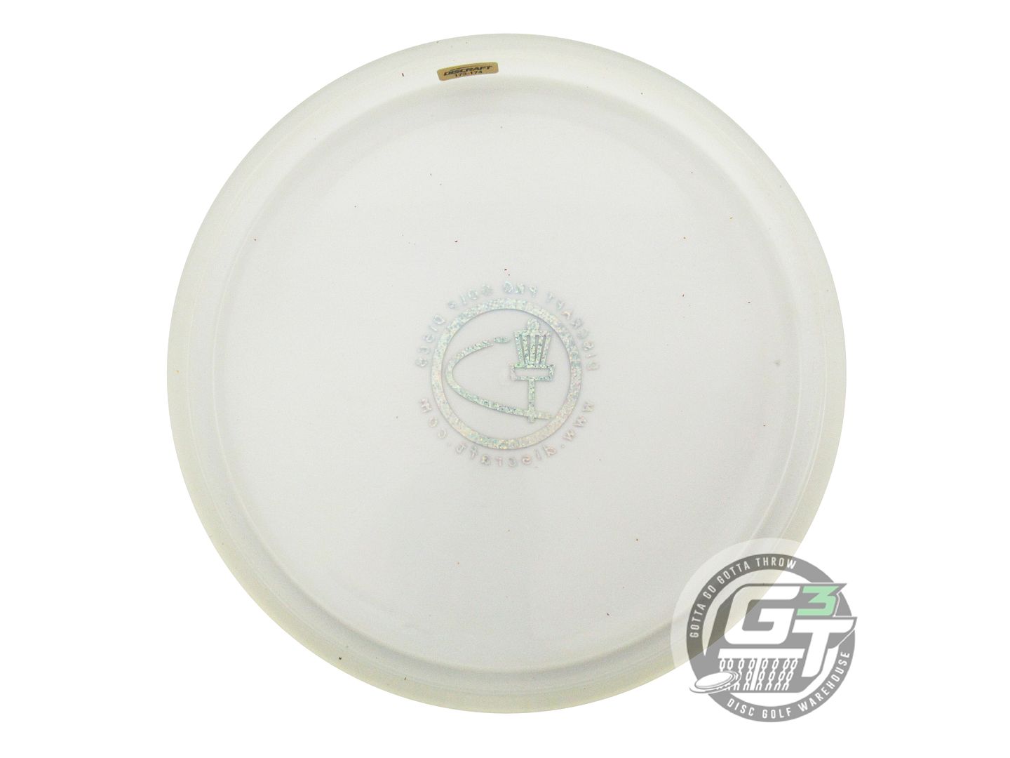 NOS Discraft CryZtal Challenger SS 175g Clear Fireworks Foil Putter Golf Disc