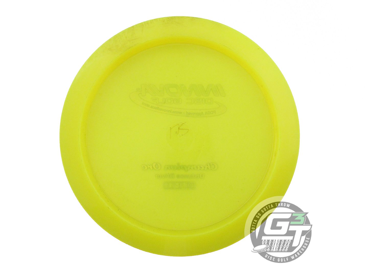 USED Innova Champion Orc 175g Yellow Purple Foil Distance Driver Golf Disc