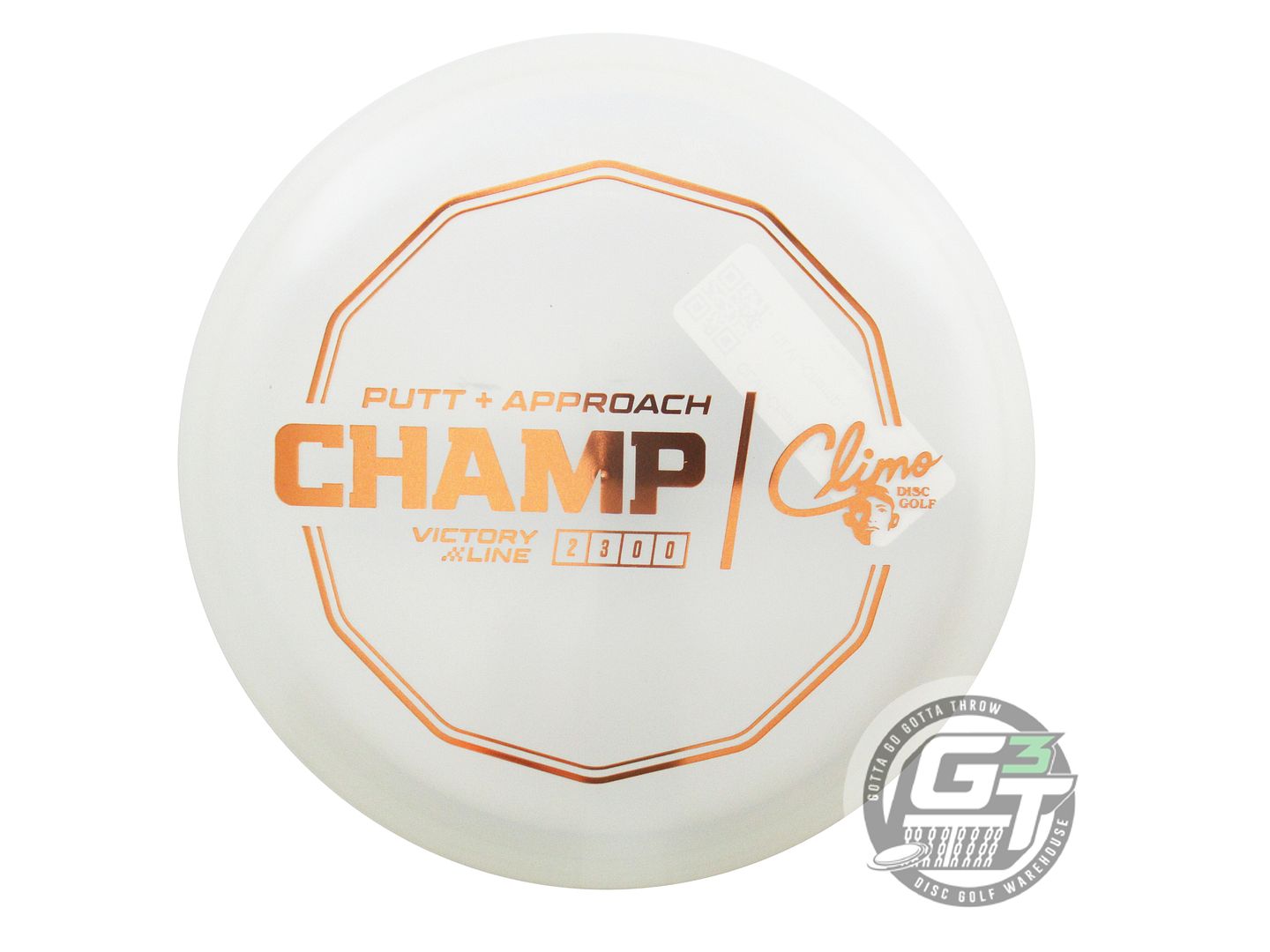 Climo Victory Line Champ Putter Golf Disc (Individually Listed)