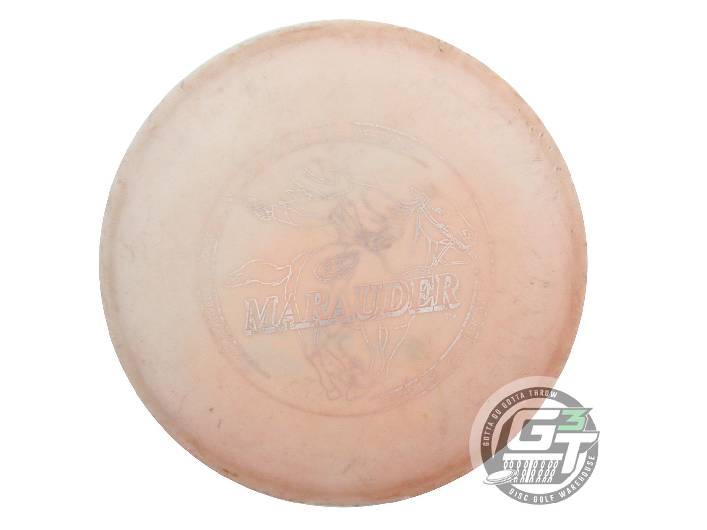 USED Discraft Pro D Marauder 170g Peach Silver Stamp Fairway Driver Golf Disc