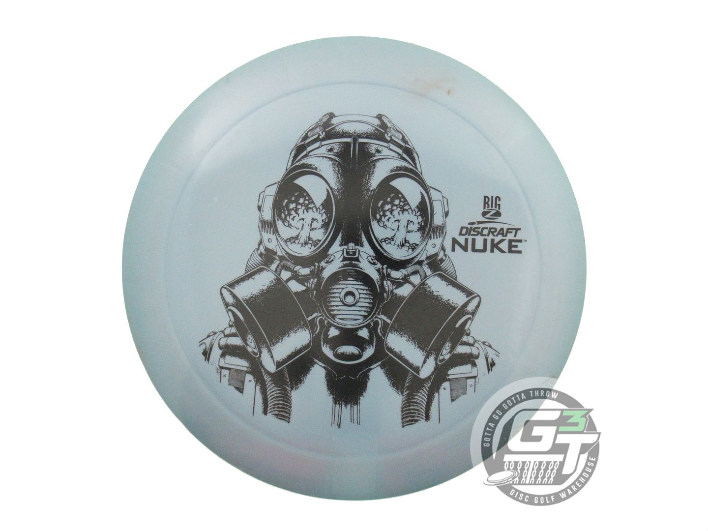 USED Discraft Big Z Nuke 169g Blue Black Stamp Distance Driver Golf Disc