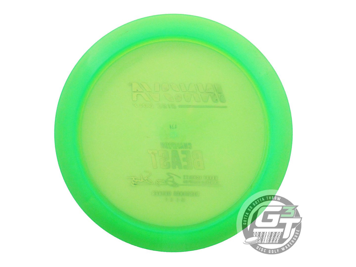 USED Innova Champion Beast 171g Green Black Stamp Distance Driver Golf Disc