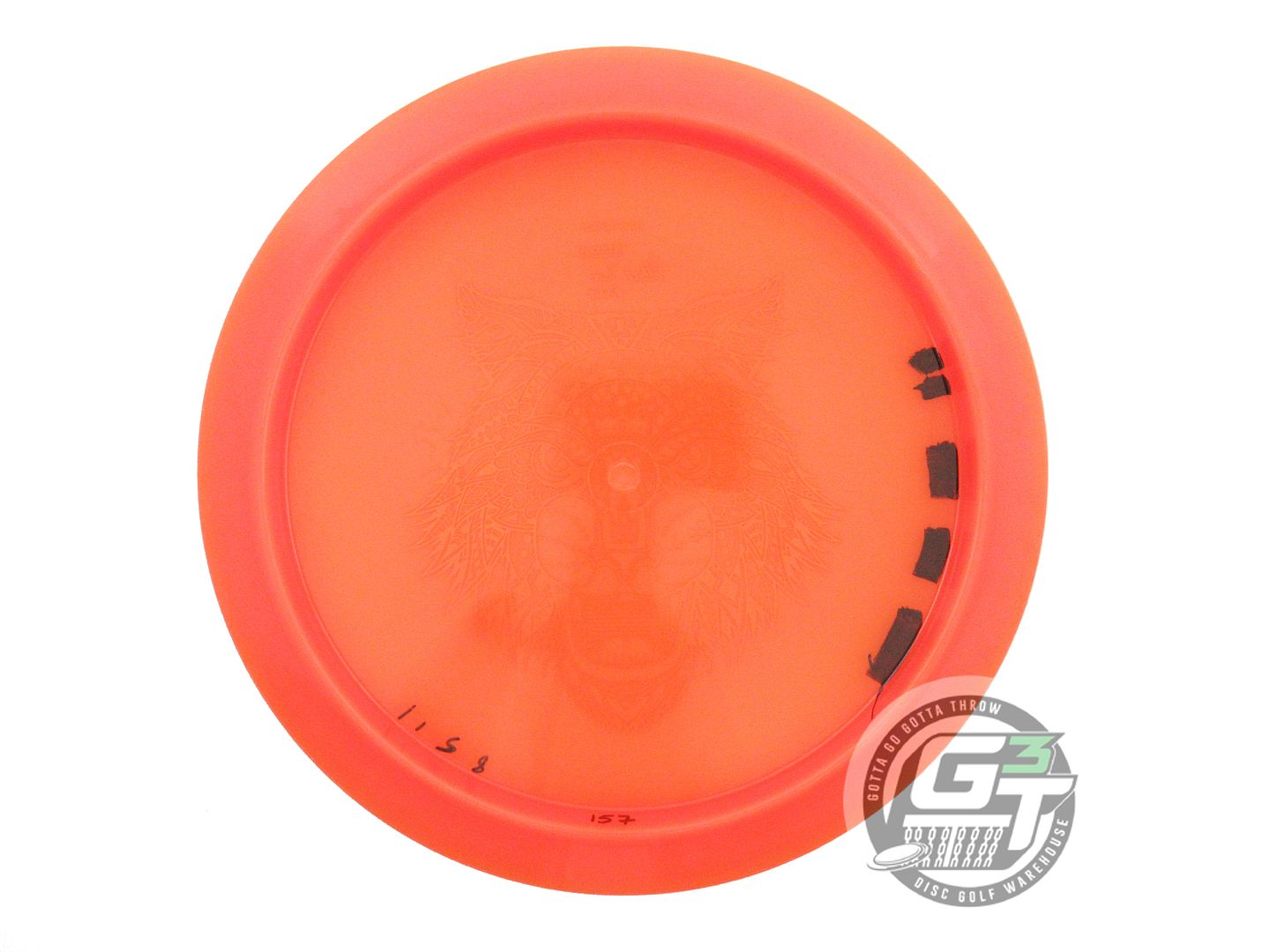 USED Dynamic Discs [TAMM] Lucid Breakout 157g Orange Rainbow Foil Driver Disc