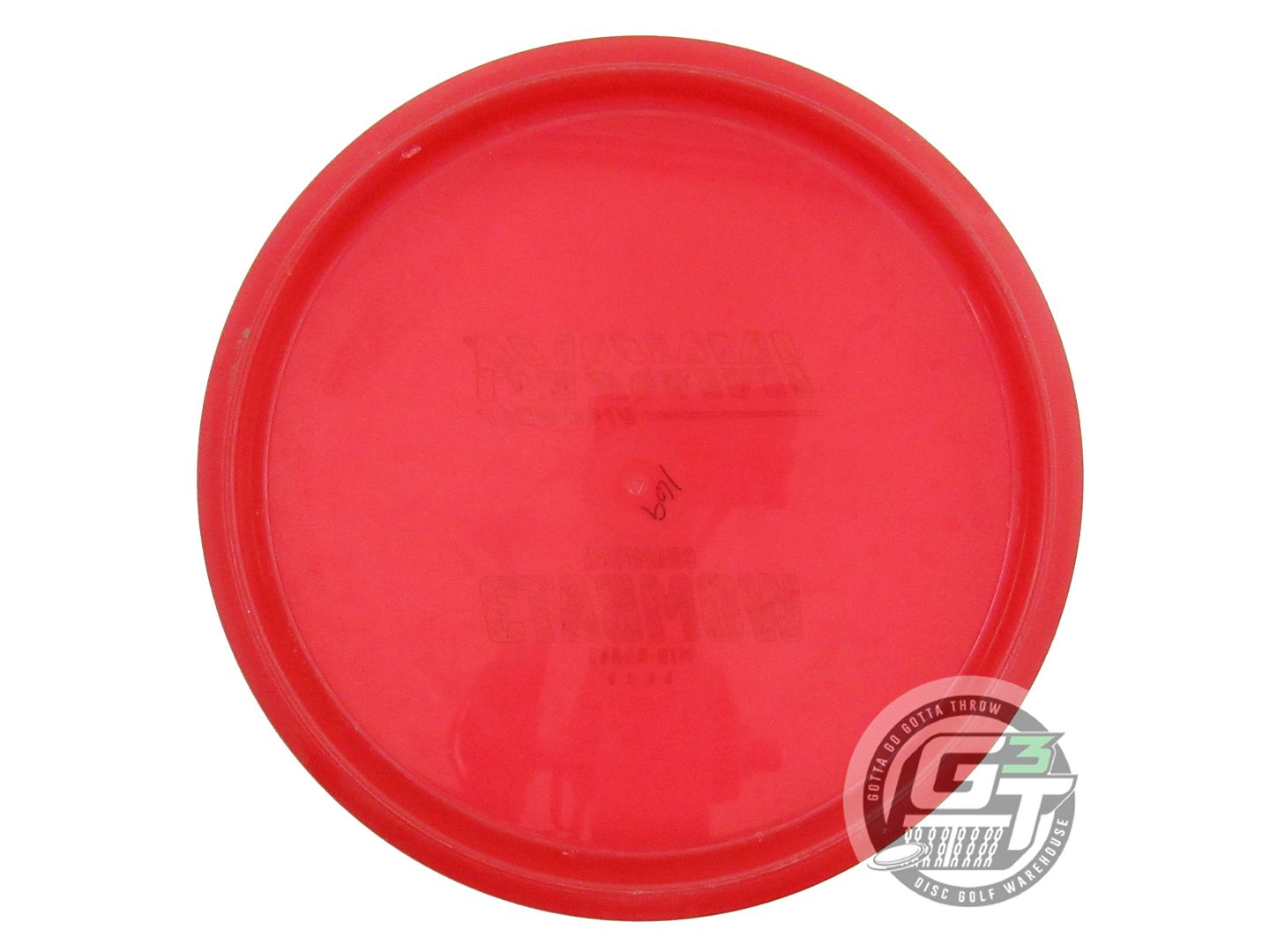 USED Innova Champion Wombat3 169g Red Green Shatter Foil Midrange Golf Disc