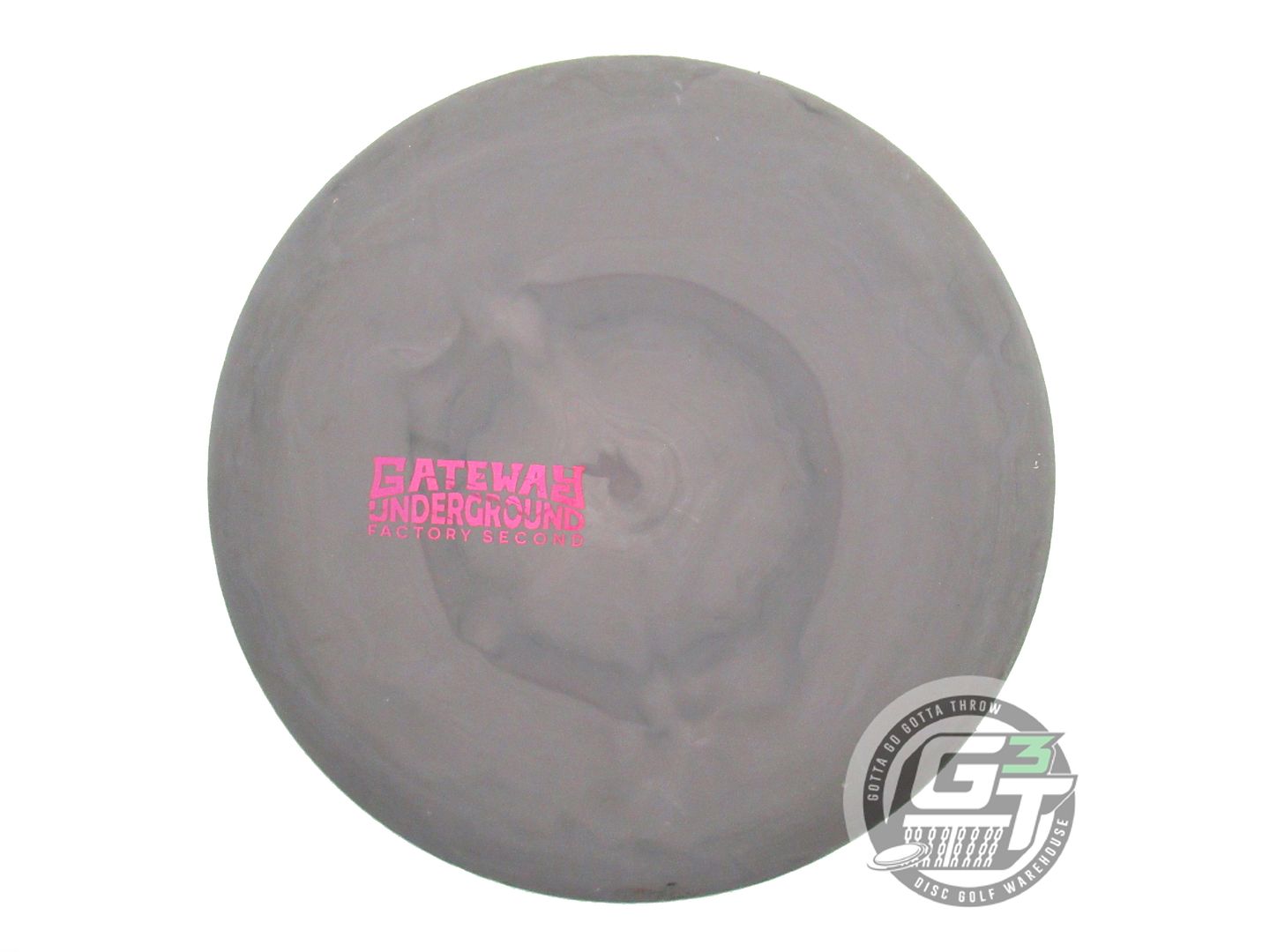 USED Gateway X-OUT Lunar Super Stupid Soft Wizard 172g Gray A Putter Golf Disc