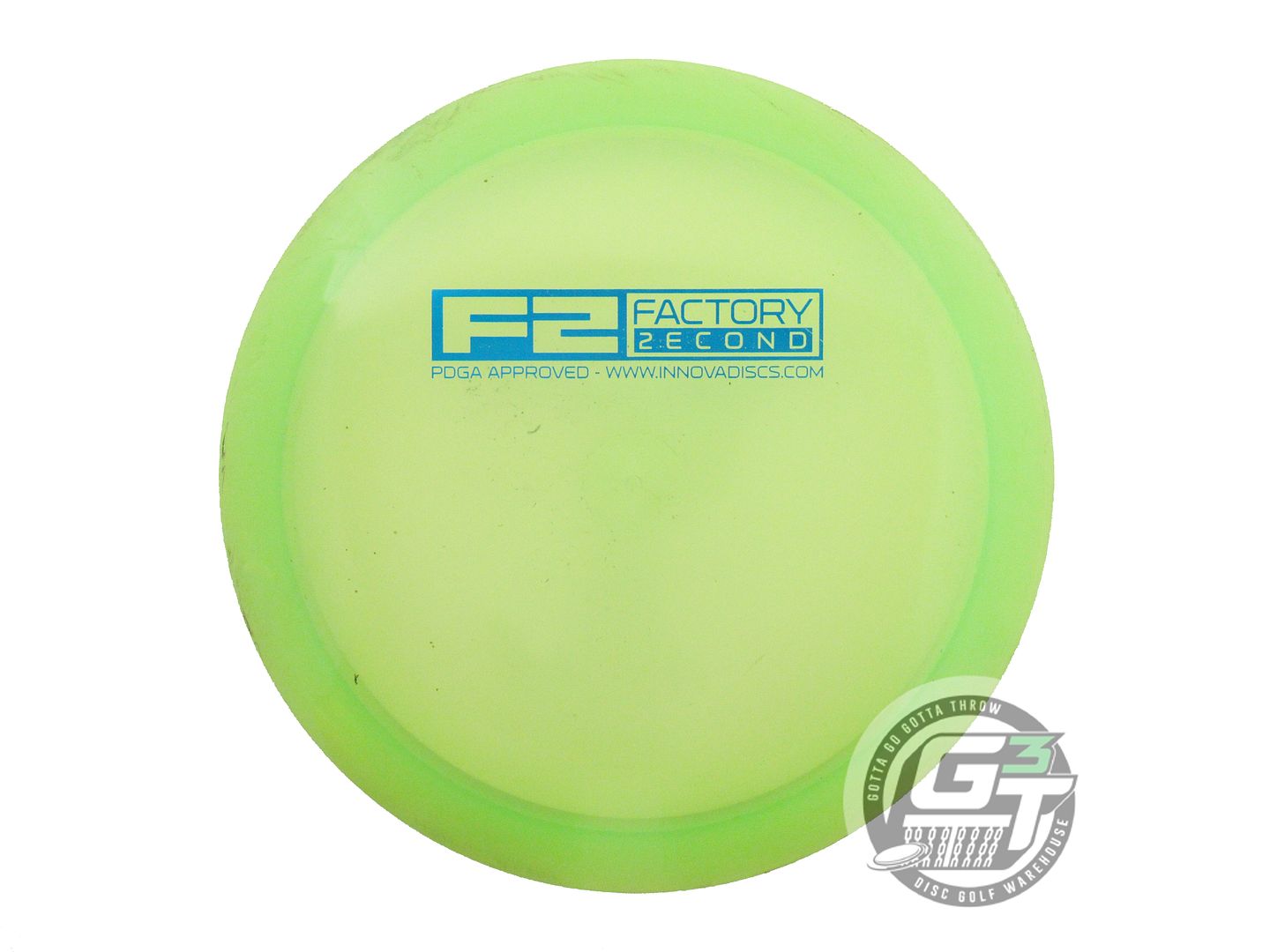 USED Innova X-OUT Champion Teebird 175g Lime Fairway Driver Golf Disc