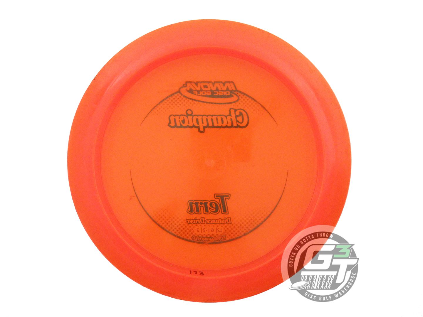 USED Innova Champion Tern 173g Orange Black Stamp Distance Driver Golf Disc