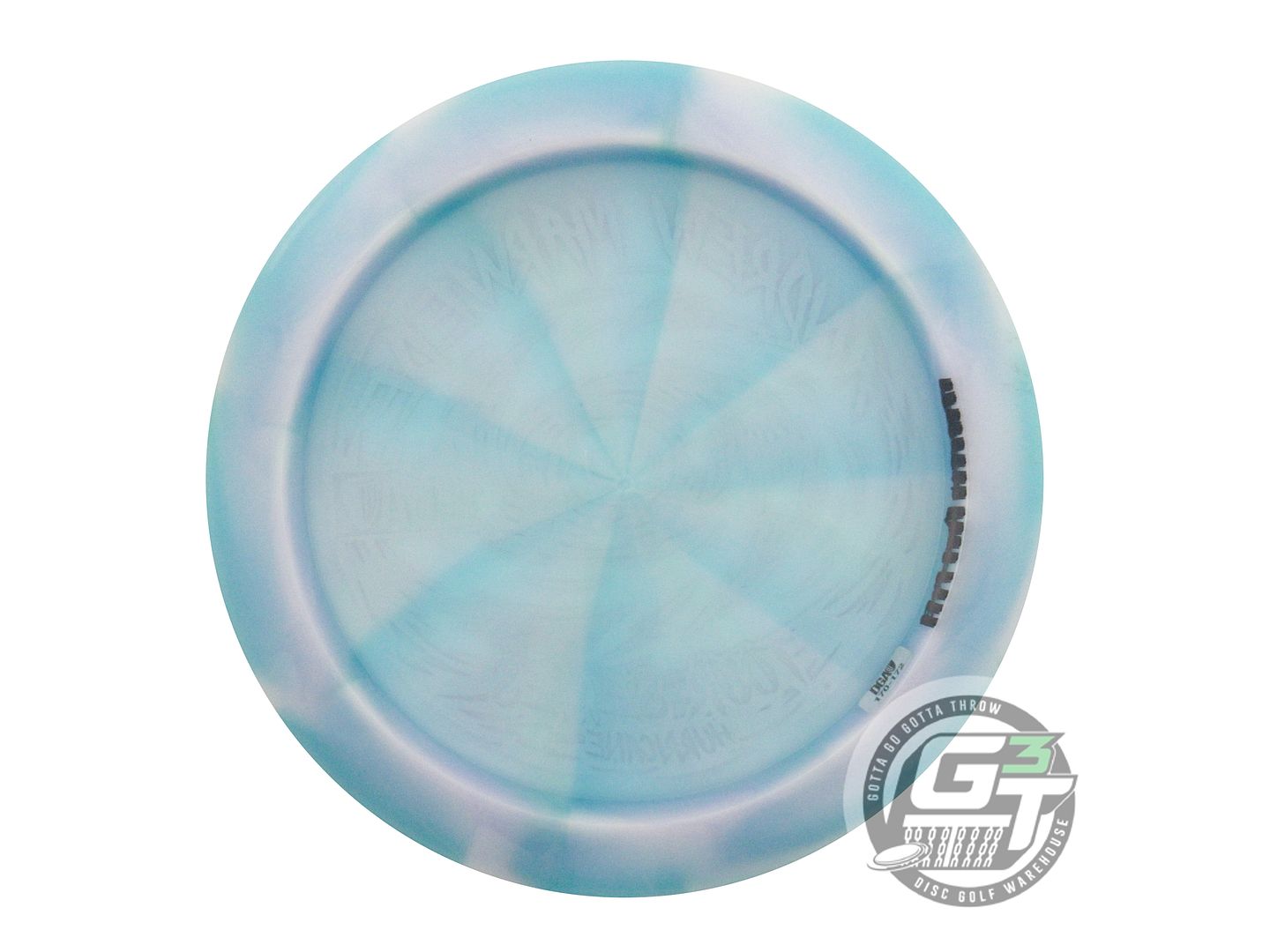 USED DGA [MARWEDE] Swirl Hurricane 174g Teal-Lilac Distance Driver Golf Disc