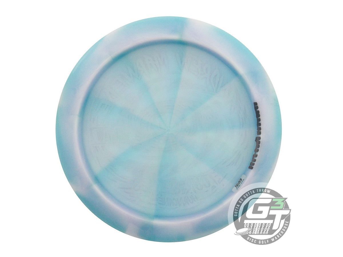 USED DGA [MARWEDE] Swirl Hurricane 174g Teal-Lilac Distance Driver Golf Disc
