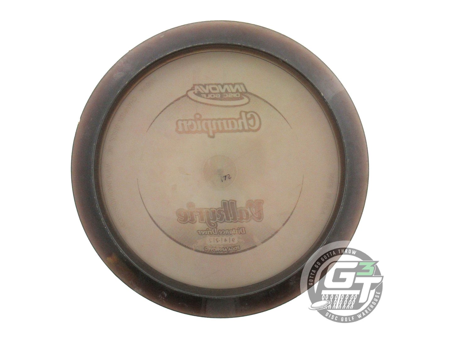 USED Innova Champion Valkyrie 172g Black Jellybean Foil Distance Driver Disc
