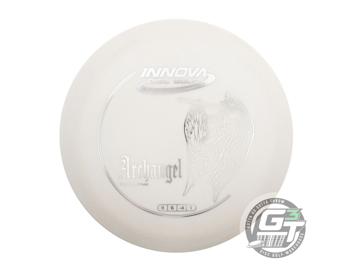 USED Innova DX Archangel 175g White Silver Foil Distance Driver Golf Disc