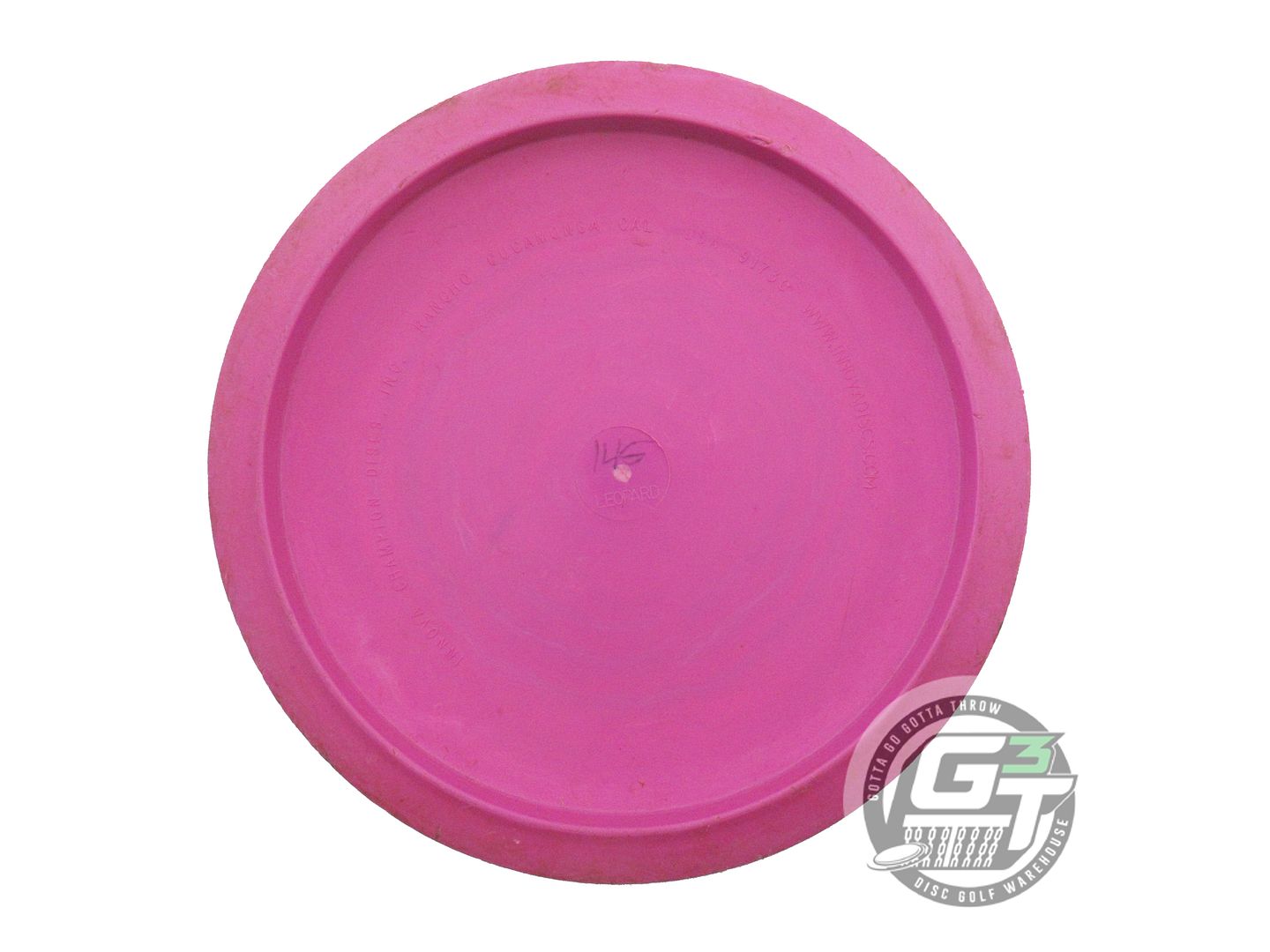 USED Innova DX Leopard 145g Magenta Orange Foil Fairway Driver Golf Disc