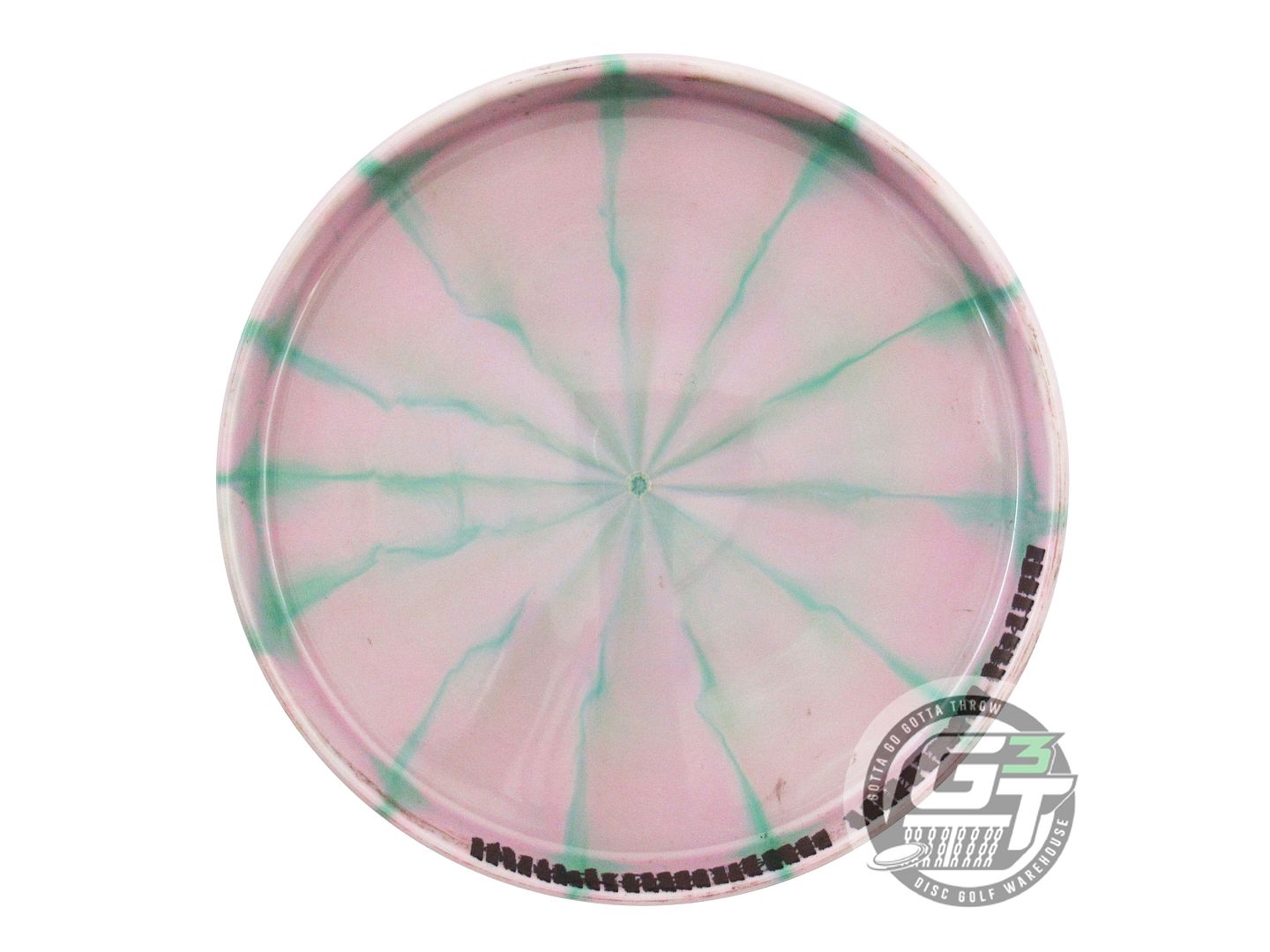 USED DiscMania CLOUD STONE Prototype Lux Vapor Spore 156g Pink-Green Putter Disc