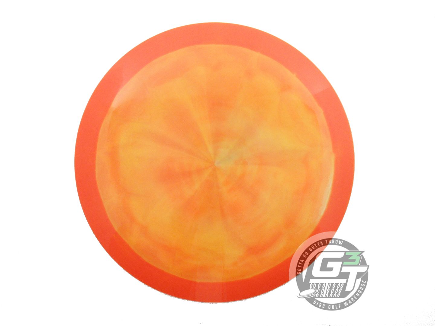 NOS Discraft [GANNON] Swirl ESP Thrasher 177g Orange-Yellow Driver Golf Disc