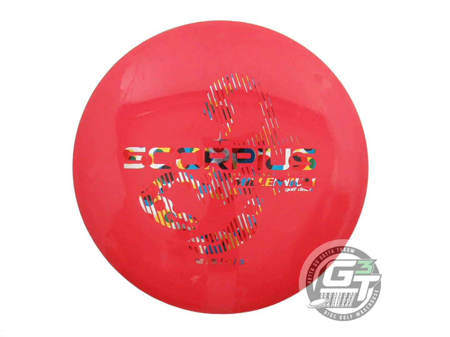 USED Millennium Standard Scorpius 176g Red Wonder Bread Distance Driver Disc