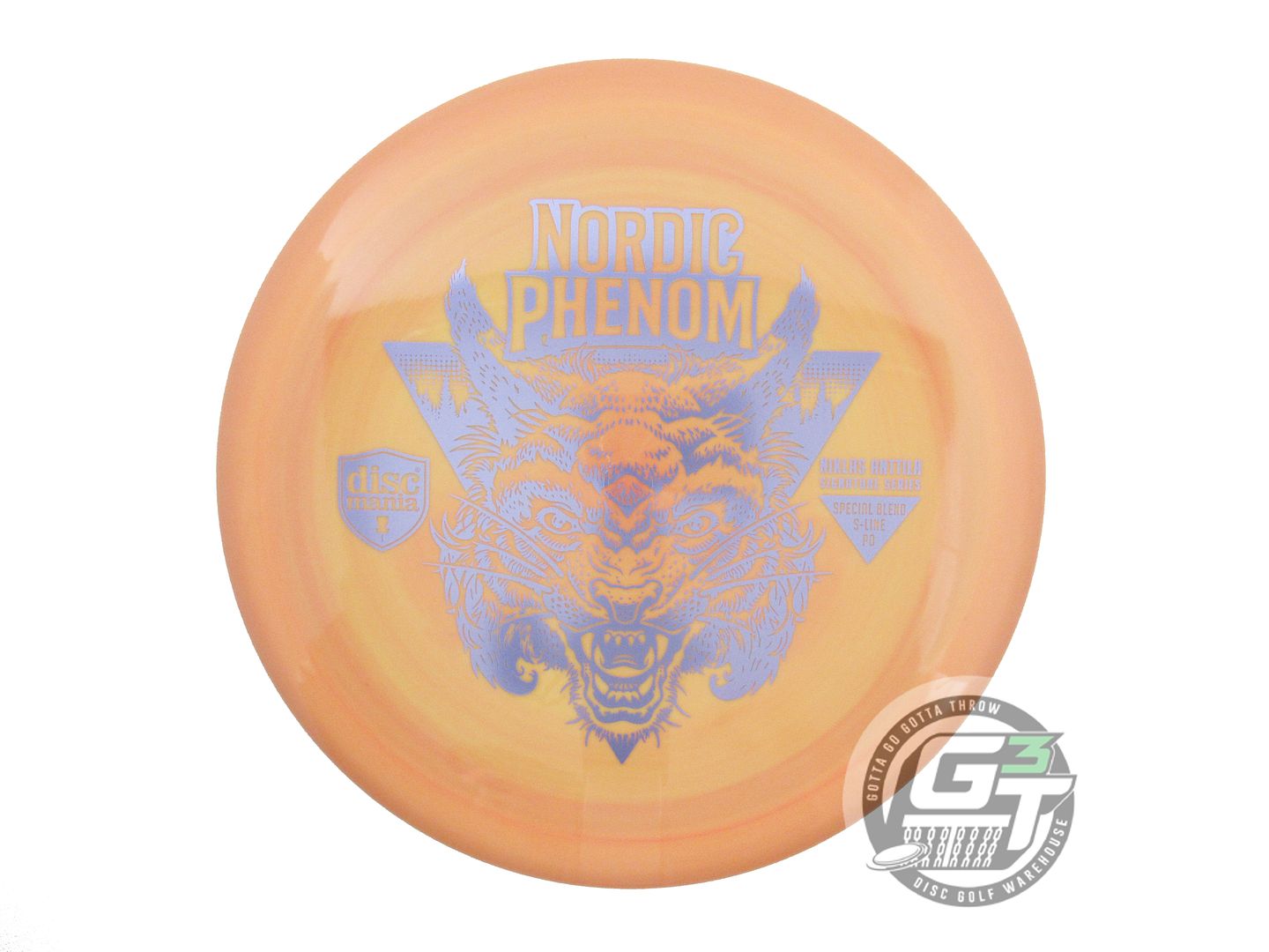NOS DiscMania NORDIC PHENOM Special Blend S-Line PD 175g Orange A Driver Disc