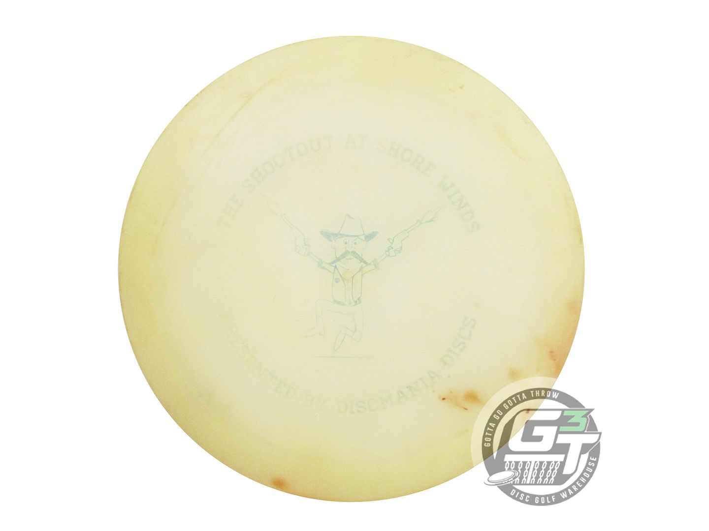 USED DiscMania Glow C-Line FD 175g Wiped Stamp Fairway Driver Golf Disc