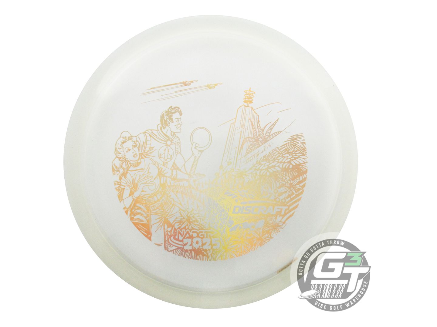 NOS Discraft [NADGT] CryZtal Buzzz 179g Ice Gold Holo Foil Midrange Disc