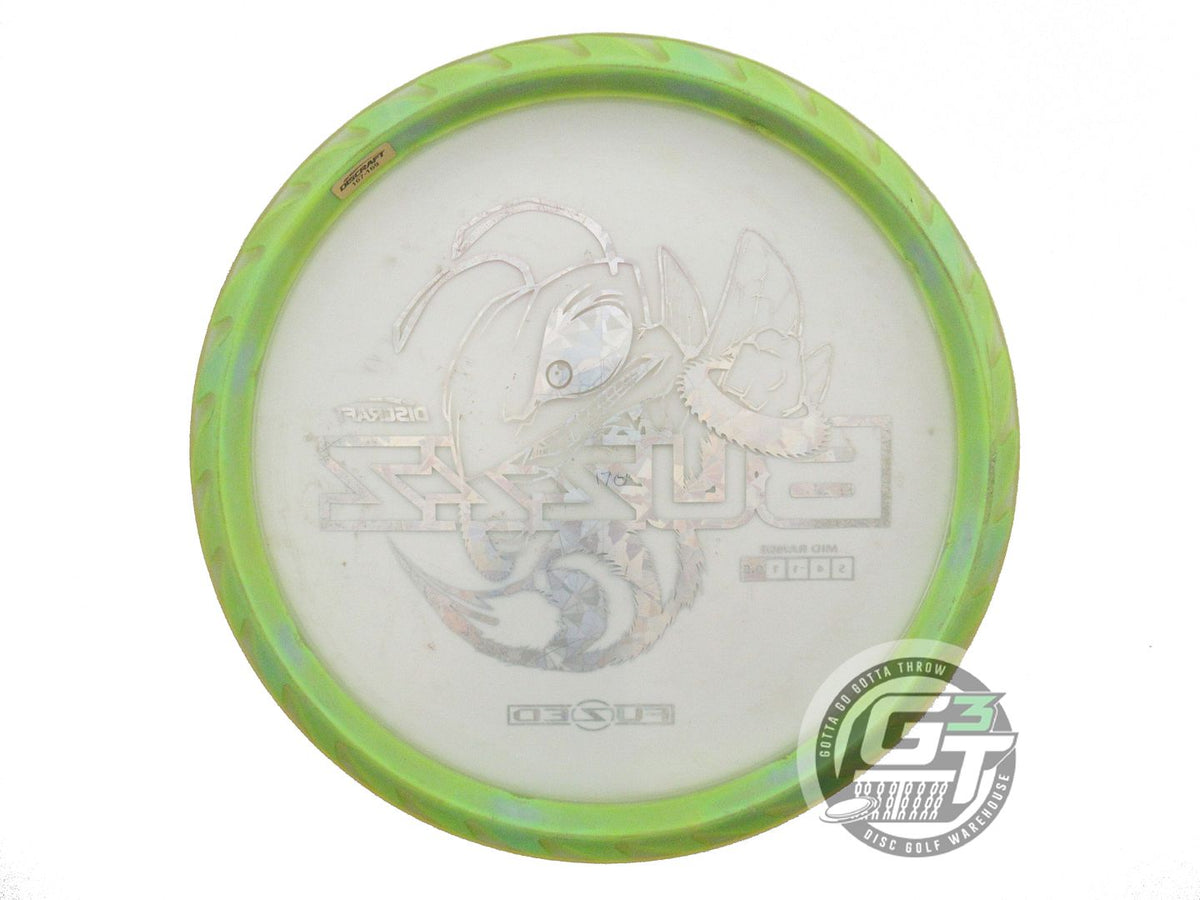 USED Discraft FuZed BuzzzSaw Buzzz 170g Clear Rainbow Shatter Midrange Golf Disc