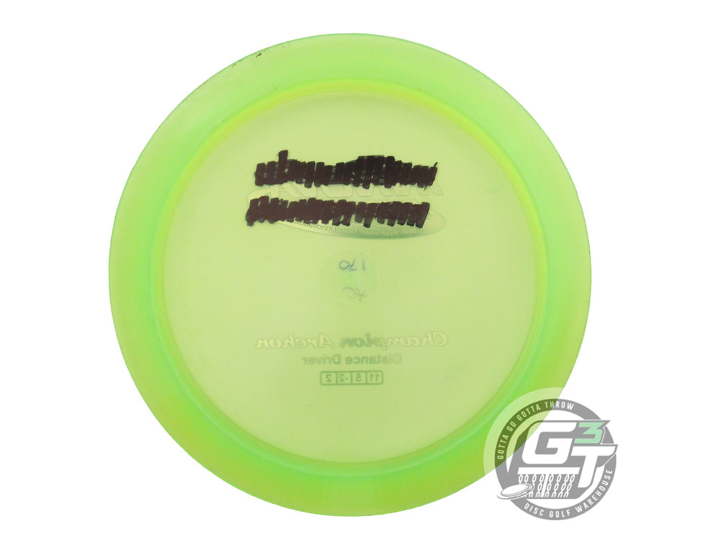 USED Innova Champion Archon 170g Lime Black Stamp Distance Driver Golf Disc