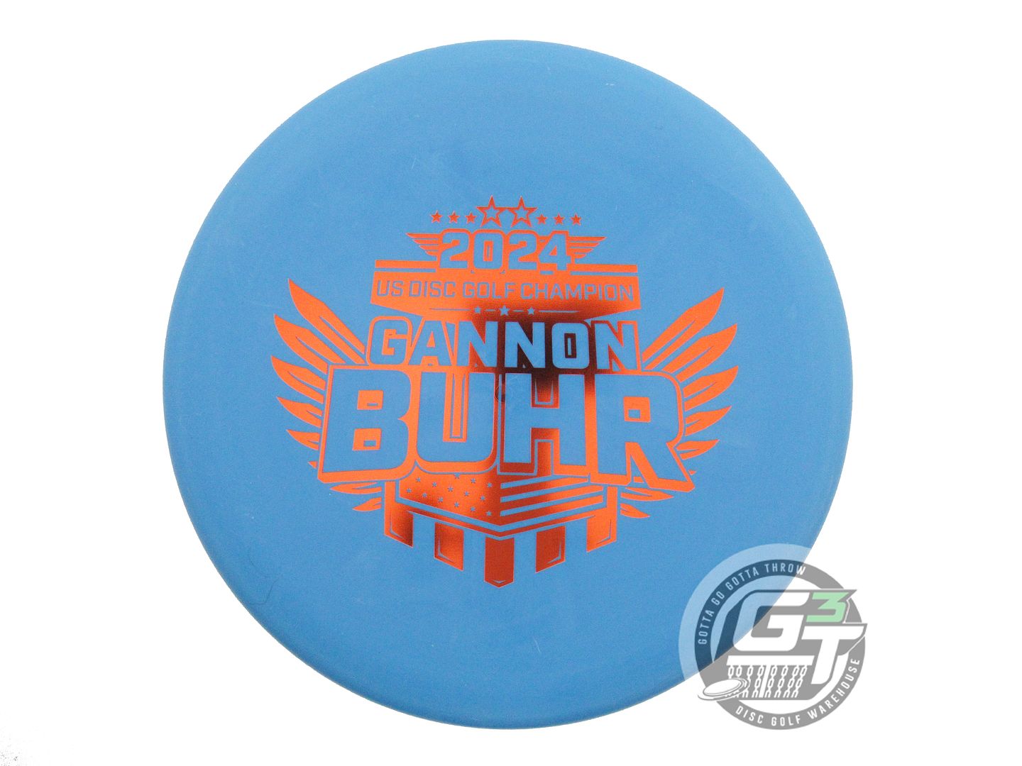 USED DiscMania [BUHR] D-Line Flex 3 P2x 173g Blue Orange Foil Putter Golf Disc