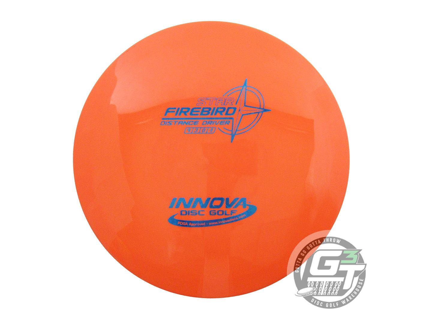 USED Innova Star Firebird 170g Orange Blue Foil Distance Driver Golf Disc