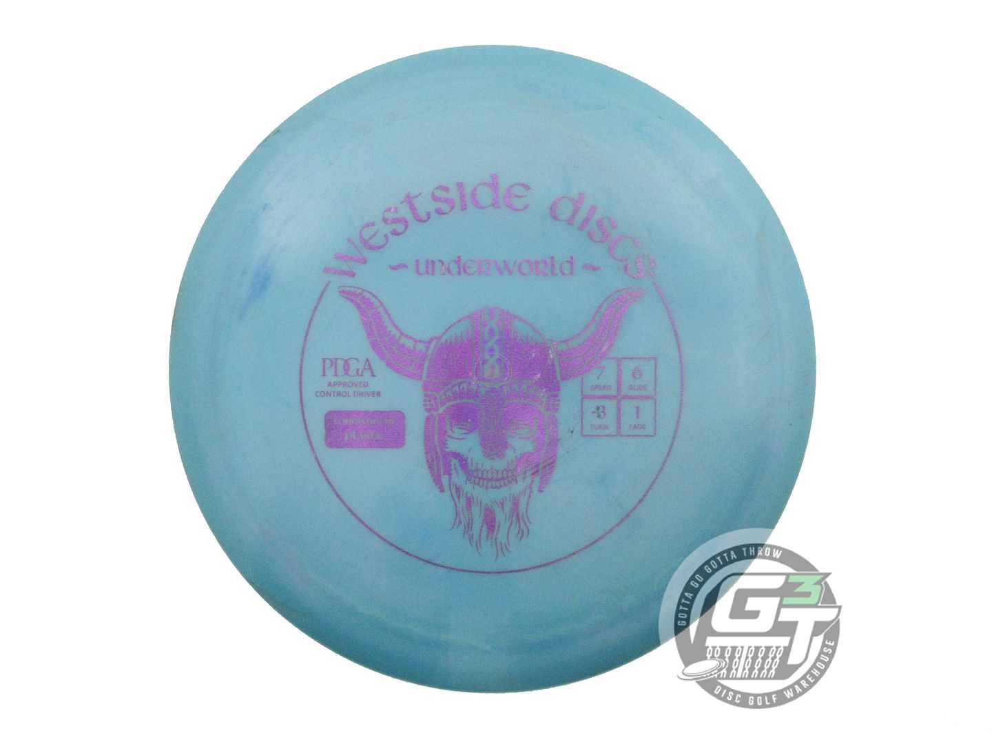 USED Westside Discs Tournament Underworld 173g Teal Purple Foil Driver Golf Disc