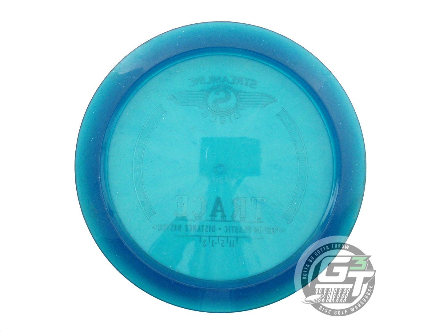 USED Streamline Discs Proton Trace 173g Blue Distance Driver Golf Disc