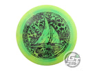 USED DGA [ALLEN] Swirl Sail 177g Lime Black Stamp Distance Driver Golf Disc