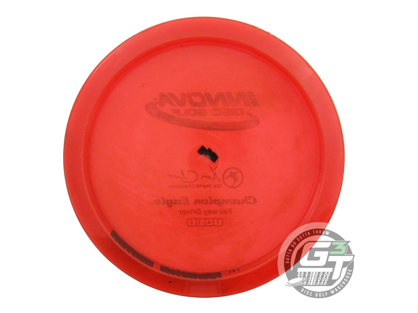 USED Innova Champion Eagle 171g Red Black Stamp Fairway Driver Golf Disc