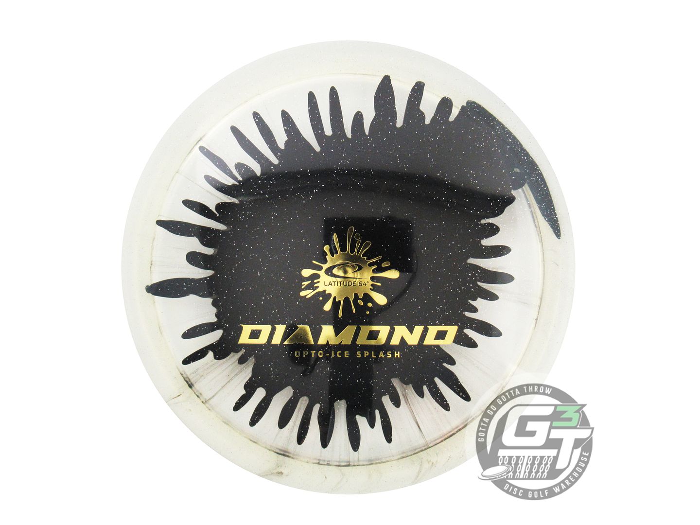 Latitude 64 Opto Ice Sparkle Splash Diamond Fairway Driver Golf Disc (Individually Listed)