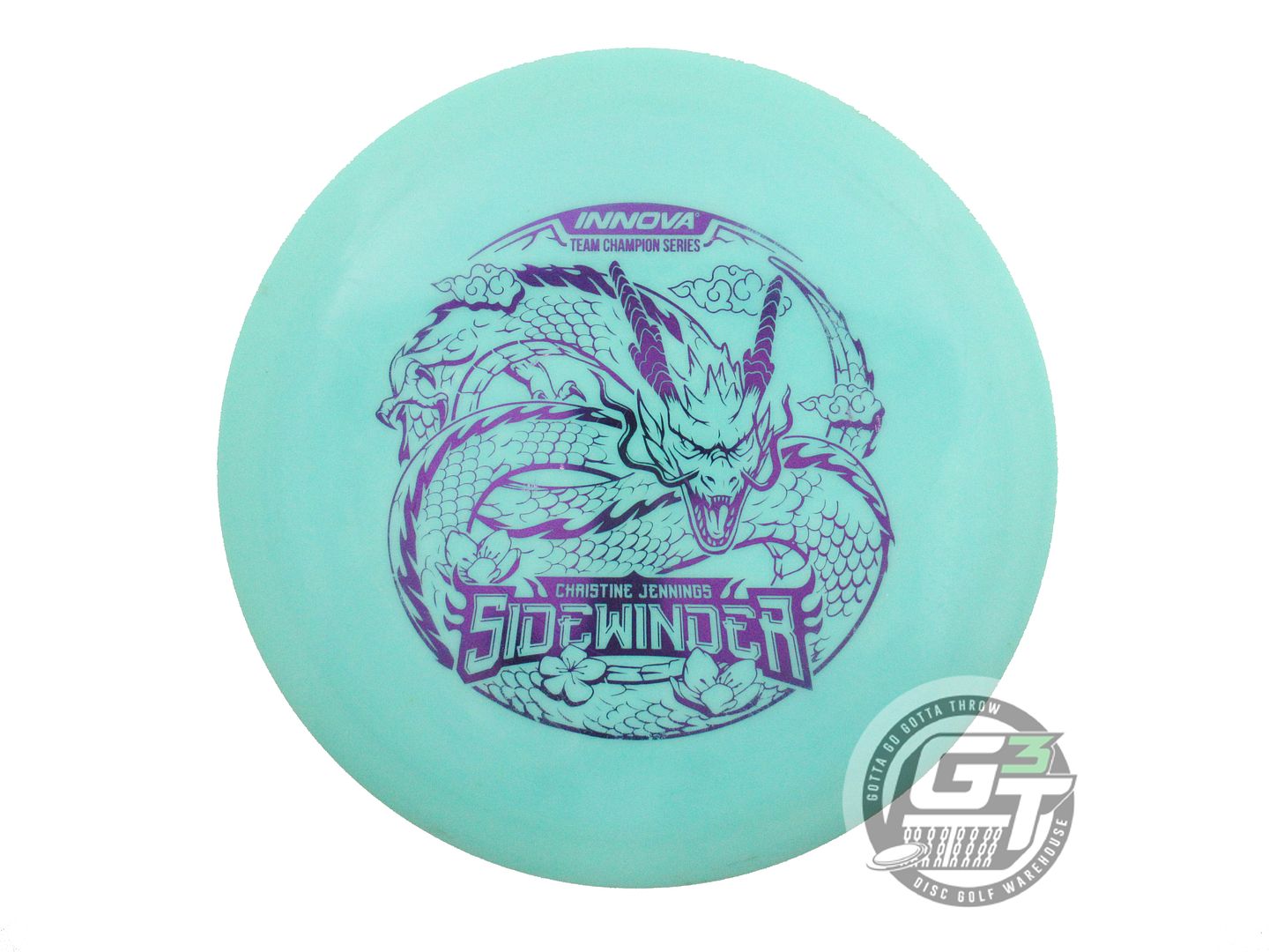 USED Innova [JENNINGS] Glow Star Sidewinder 170g Seafoam Distance Driver Disc