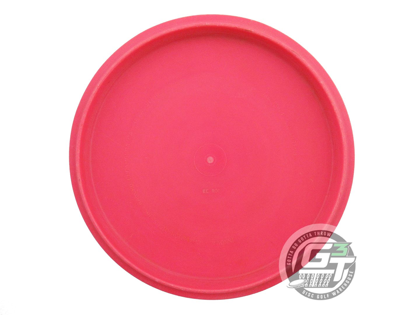 USED Innova KC Pro Roc 182g Red Gold Shatter Foil Midrange Golf Disc