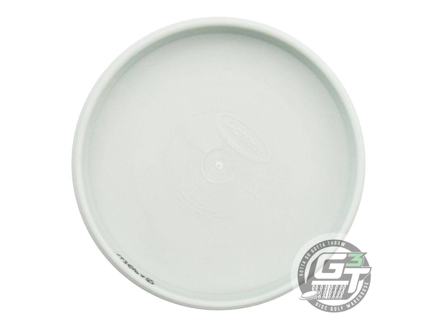 NOS Gateway X-OUT SuperSoft Glow Voodoo 173g White Putter Golf Disc
