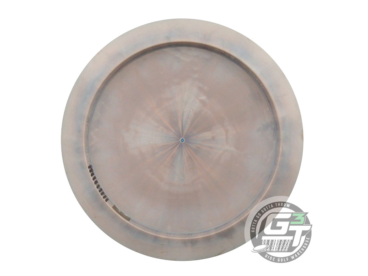 USED Discraft [McBETH] ESP Zeus 175g Gray-Peach Silver Glitter Driver Golf Disc
