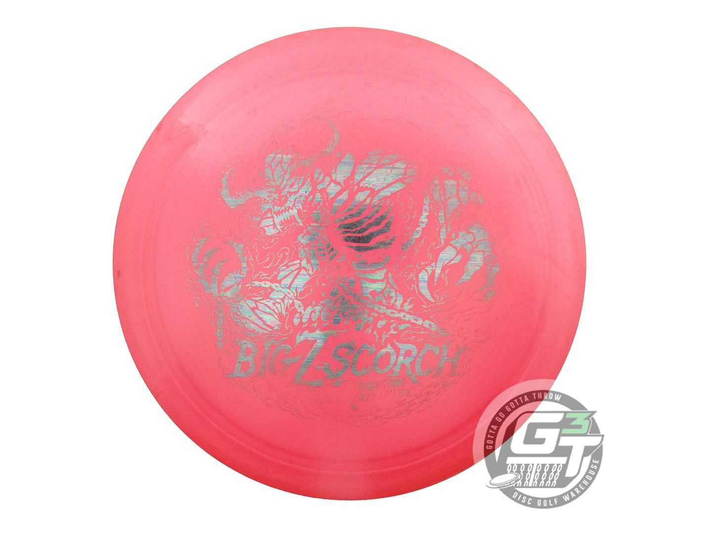 USED Discraft [LEDGESTONE] Big Z Scorch 173g Pink Oil Slick Foil Driver Disc