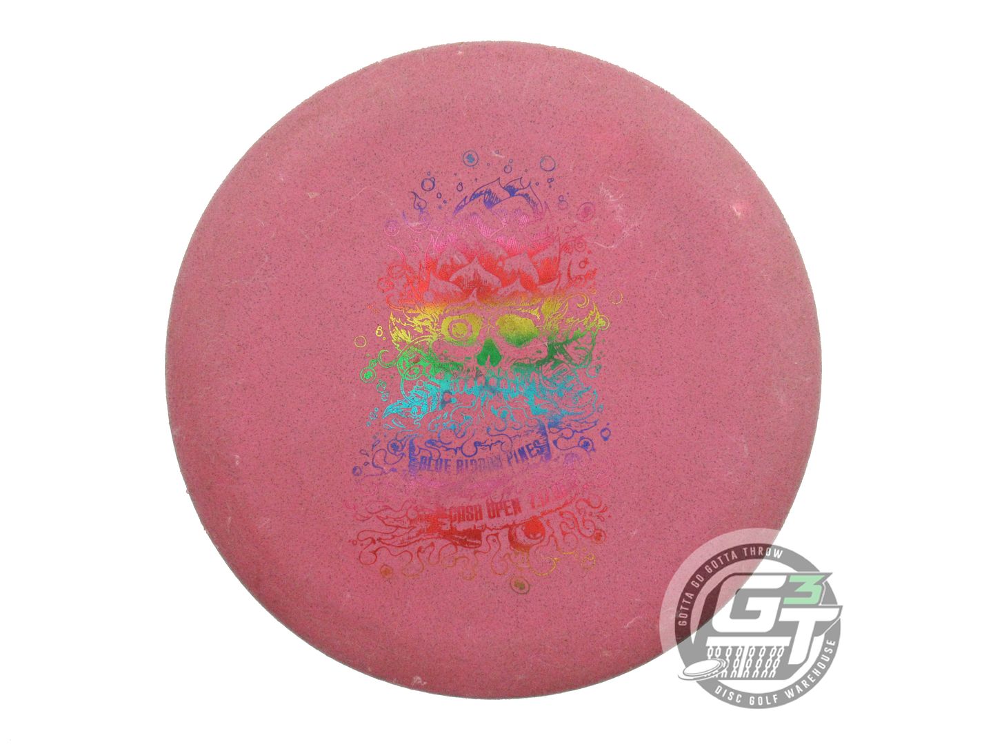 USED Discraft [McBETH] Jawbreaker Luna 174g Pink Rainbow Foil Putter Golf Disc
