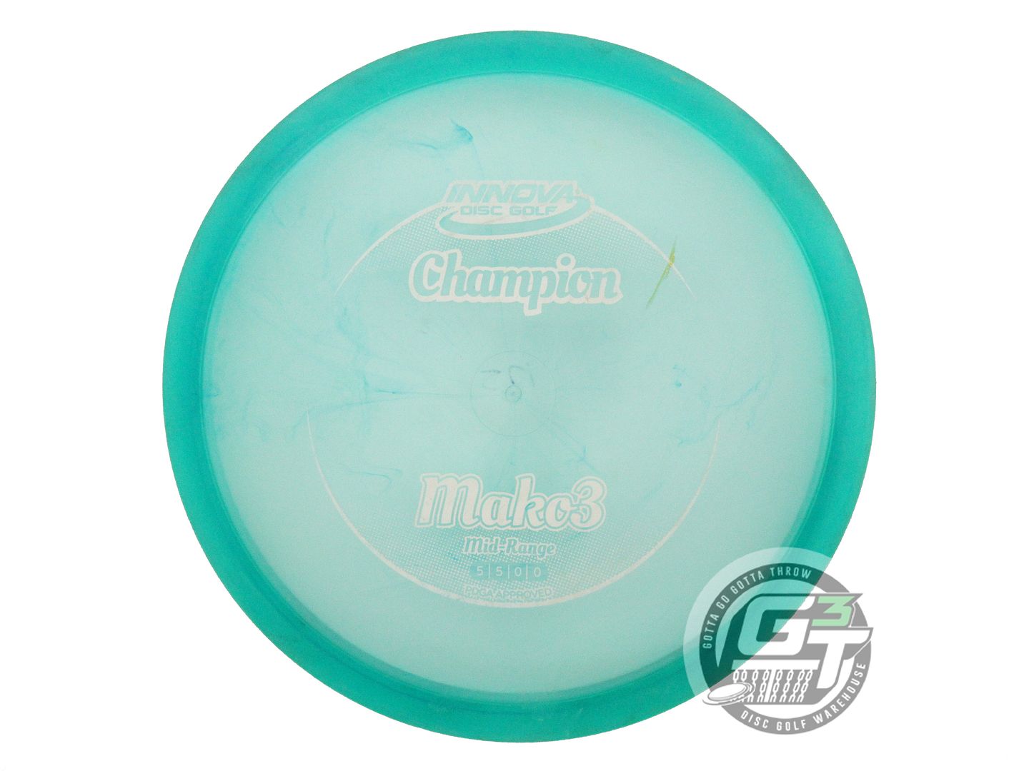 USED Innova X-OUT Champion Mako3 175g Seafoam White Stamp Midrange Golf Disc