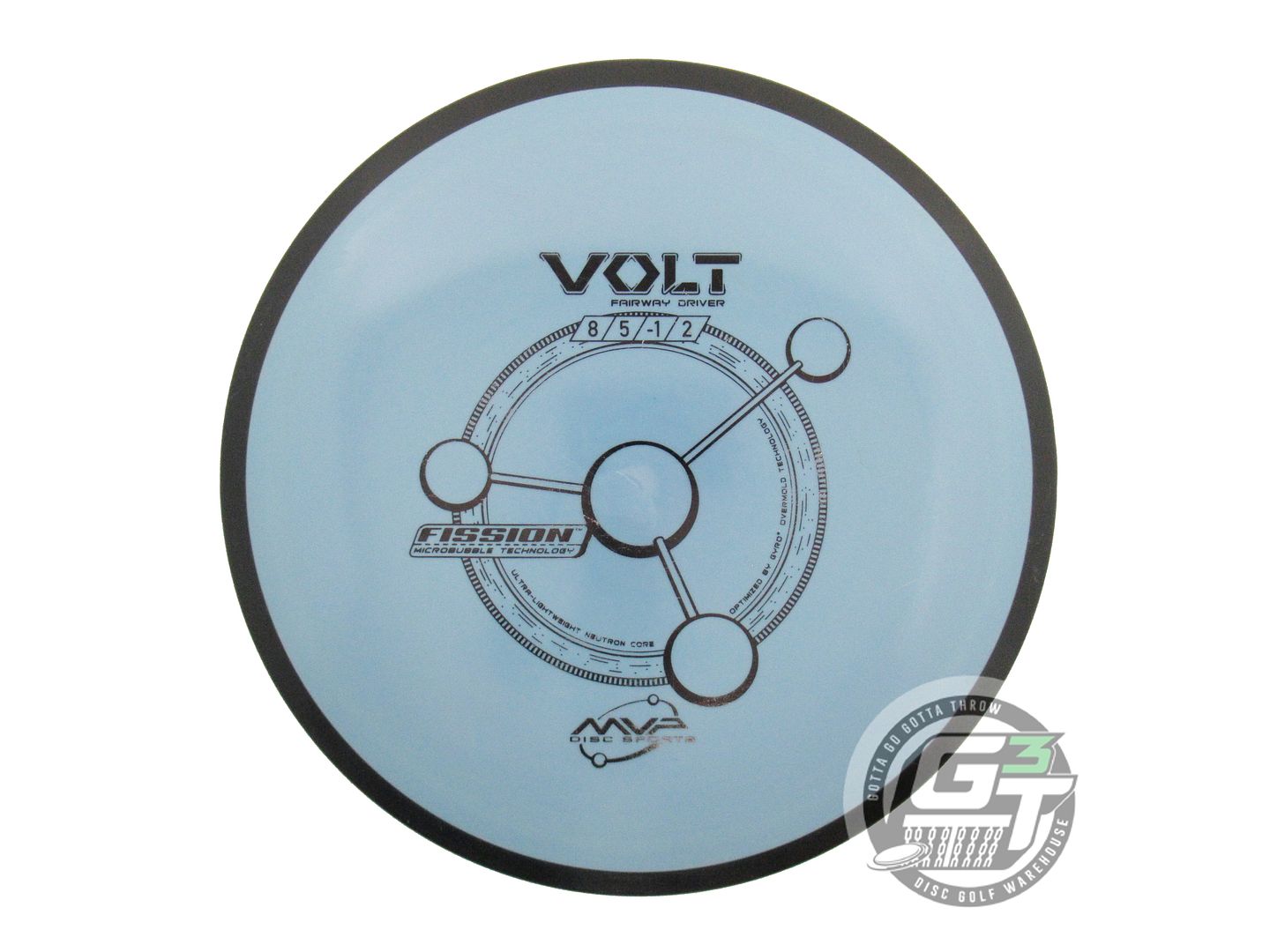 USED MVP Disc Sports Fission Volt 167g Blue Fairway Driver Golf Disc