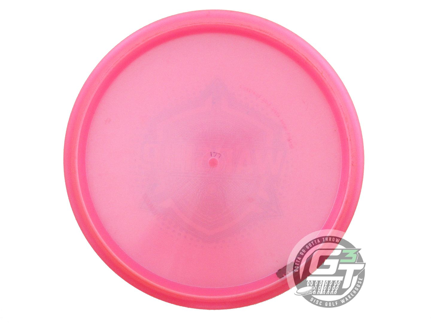 USED Westside Discs Chameleon VIP Warship 177g Pink Blue Foil Midrange Golf Disc