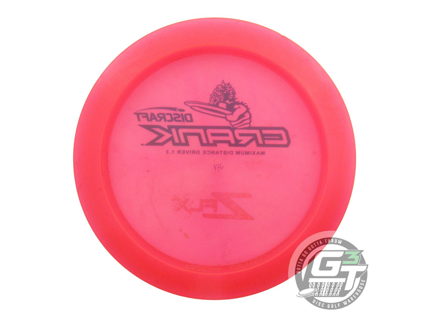 USED Discraft Z FLX Crank 175g Red Blue Stamp Distance Driver Golf Disc